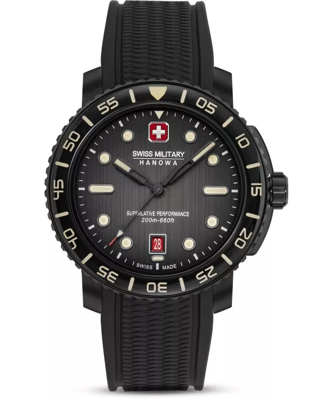 Часовник Мъжки Swiss Military Hanowa Black Marlin SMWGN0001730