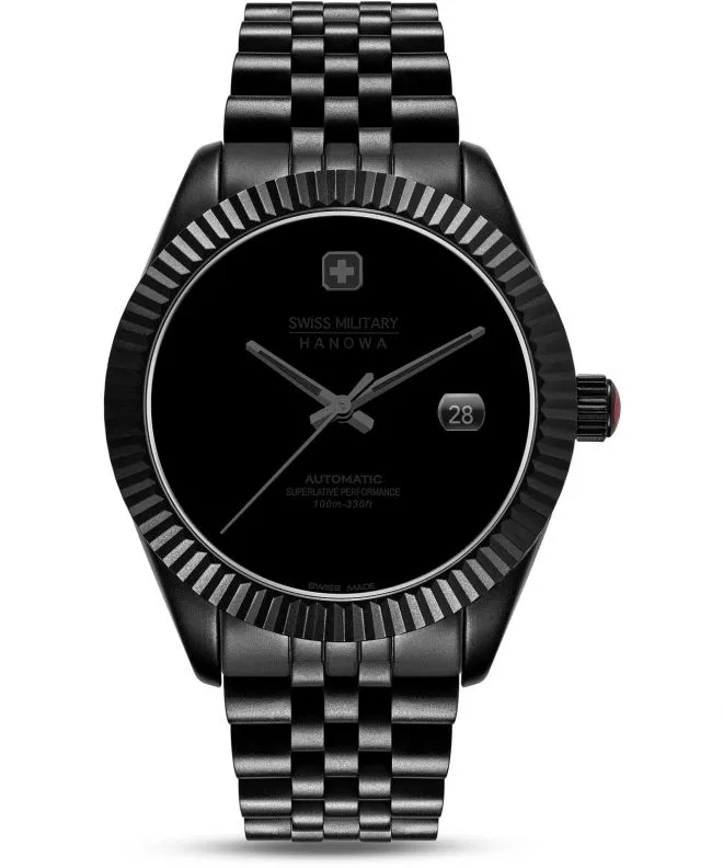 Часовник Мъжки Swiss Military Hanowa Dark Night Automatic SMWGL0005530