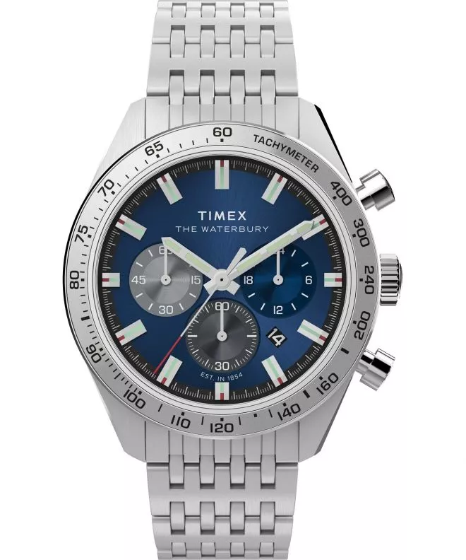 Часовник Мъжки Timex Waterbury Traditional Chronograph TW2Y18500