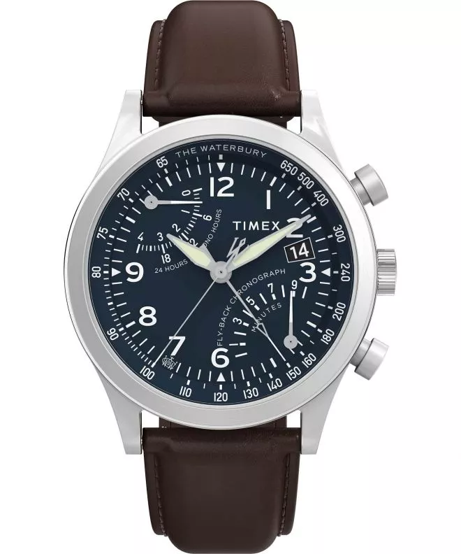 Часовник Мъжки Timex Waterbury Traditional Fly Back Chronograph TW2W47900