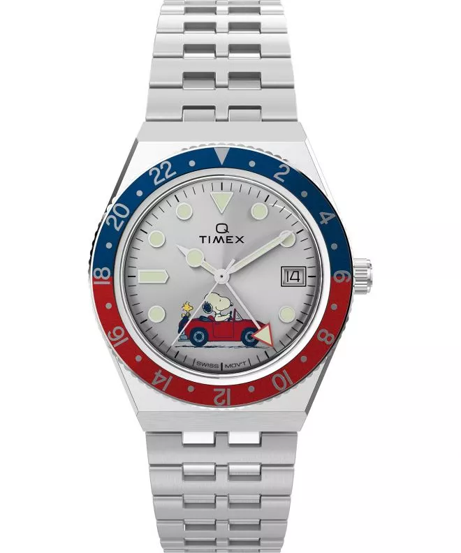 Часовник Мъжки Timex X Peanuts® Q Timex® GMT TW2W83300