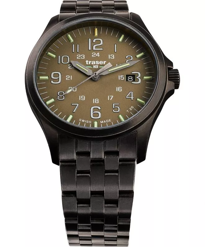 Часовник Мъжки Traser P67 Officer Pro GunMetal Khaki TS-108738