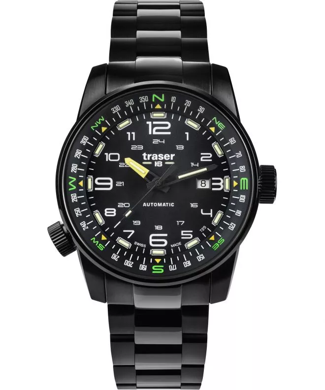 Часовник Мъжки Traser P68 Pathfinder Black Automatic TS-109522