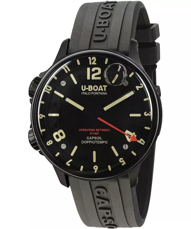 Часовник Мъжки U-Boat Capsoil Doppiotempo 45mm DLC 8770/A