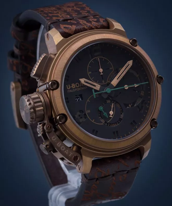 Часовник Мъжки U-Boat Chimera Chrono Bronze Limited Edition 8526