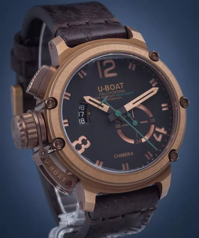 Часовник Мъжки U-Boat Chimera Green Bronze Limited Edition 8527