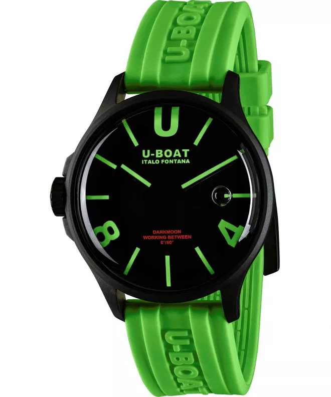 Часовник Мъжки U-Boat Darkmoon 44 BK Green PVD 9534