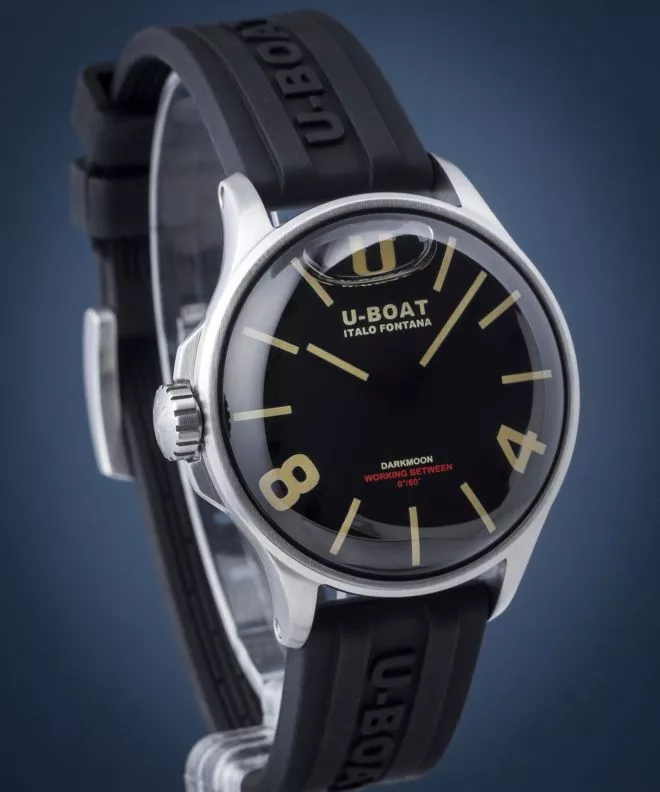 Часовник Мъжки U-Boat Darkmoon Black SS 9018/B (9018)