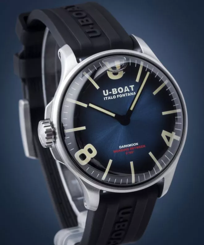 Часовник Мъжки U-Boat Darkmoon Blue SS Soleil 8704-D (8704-C, 8704-B, 8704)