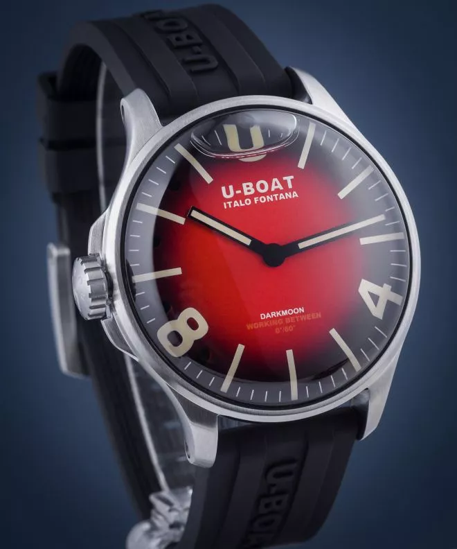 Часовник Мъжки U-Boat Darkmoon Red SS Soleil 8701-B (8701)