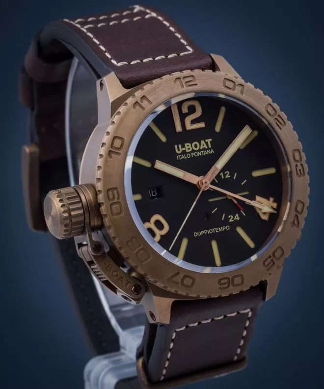 Часовник Мъжки U-Boat Doppiotempo Bronze 9008