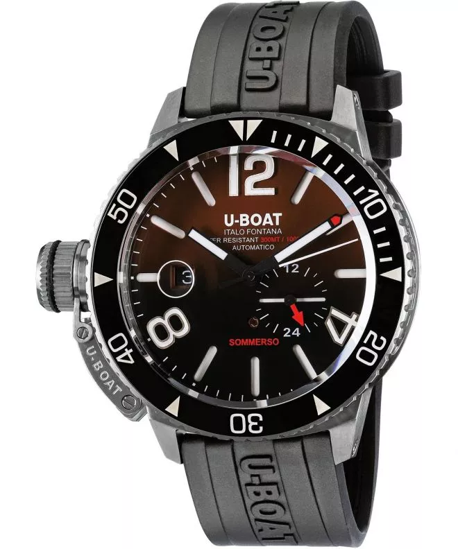 Часовник Мъжки U-Boat Sommerso Ceramic Bordeaux 9521