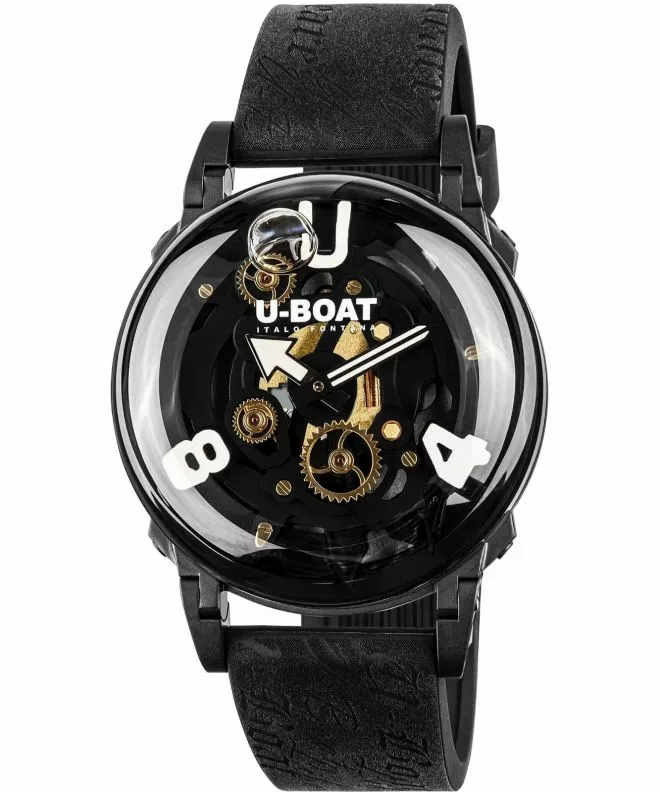 Часовник Мъжки U-Boat U65 White Skeleton 3355