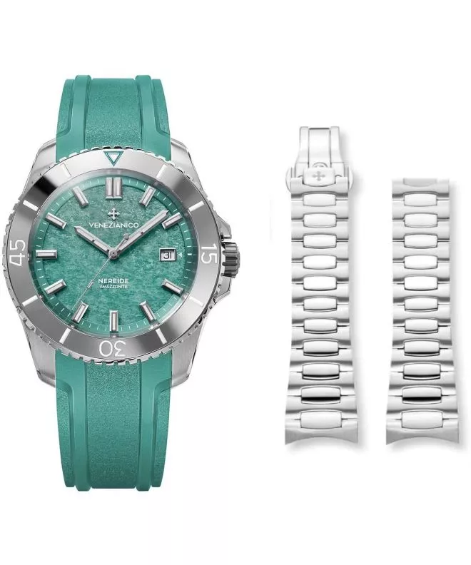 Часовник Мъжки Venezianico Nereide Amazzonite Limited Edition SET NEREIDE-AMAZZ-SET