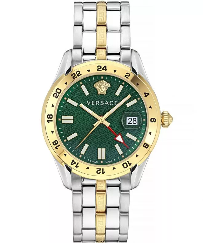 Часовник Мъжки Versace Greca Time GMT VE7C00623