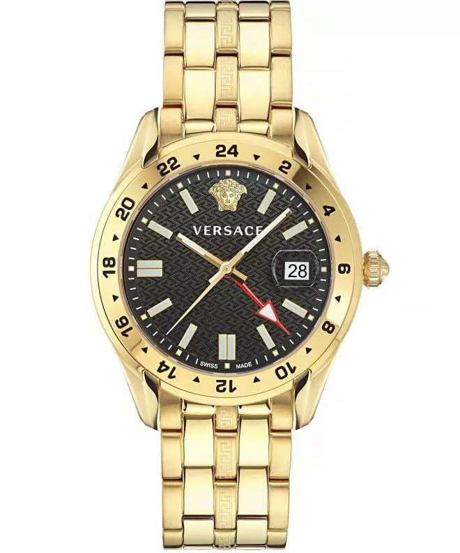 Часовник Мъжки Versace Greca Time GMT VE7C00723