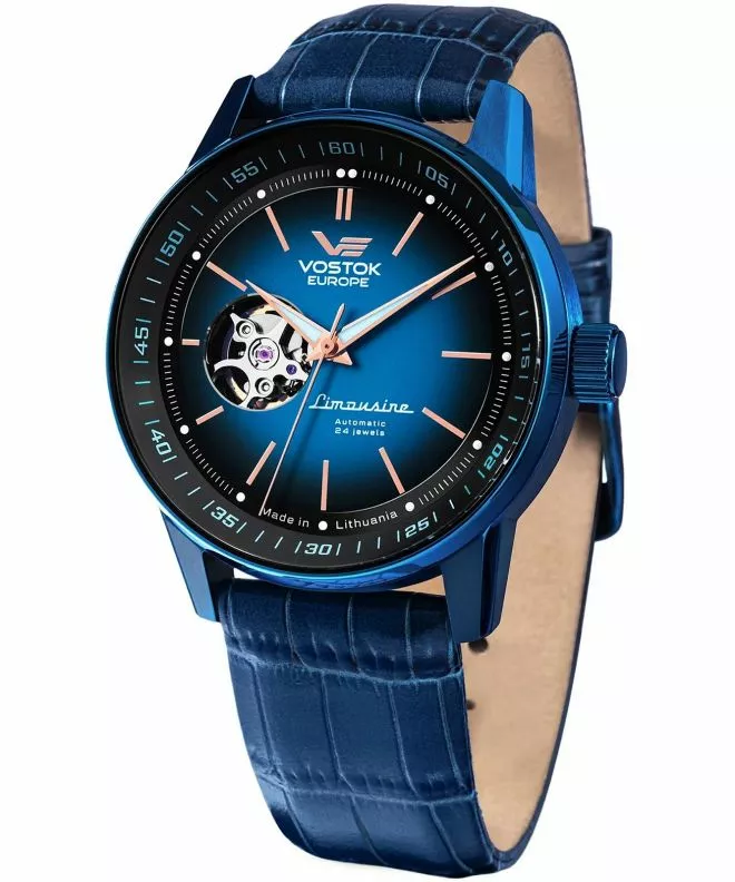 Часовник Мъжки Vostok Europe Limousine Open Heart Automatic Limited Edition NH38A-560D681