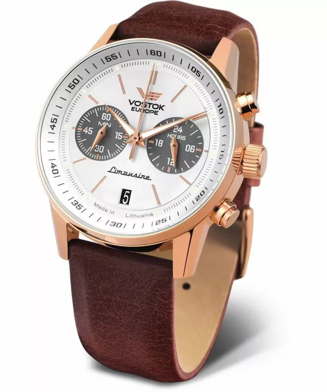 Часовник Мъжки Vostok Europe Limousine Chronograph Limited Edition VK64-560B692