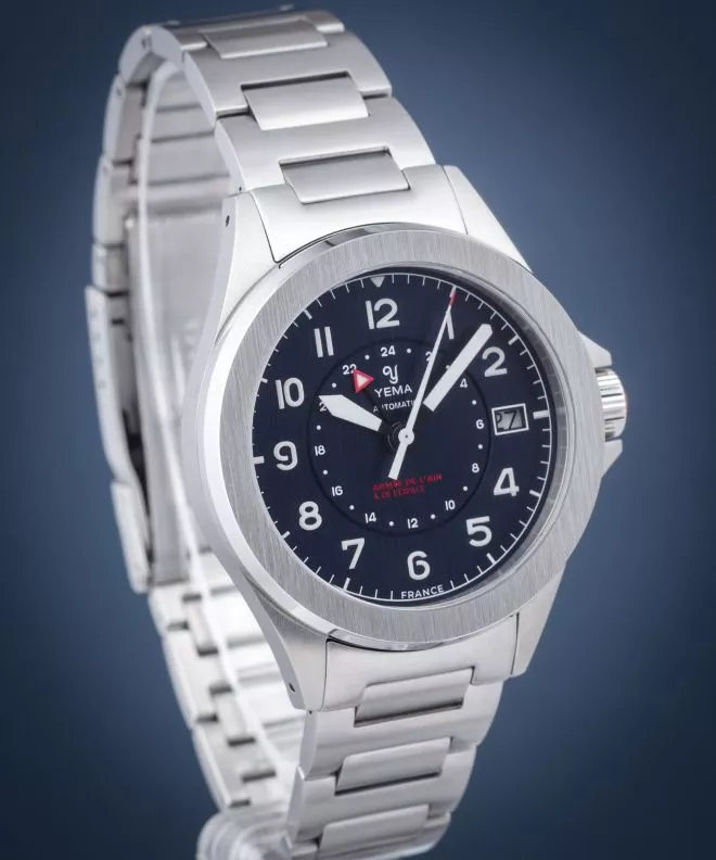 Часовник Мъжки Yema Flygraf French Air & Space Force GMT Limited Edition YAA21-GMS