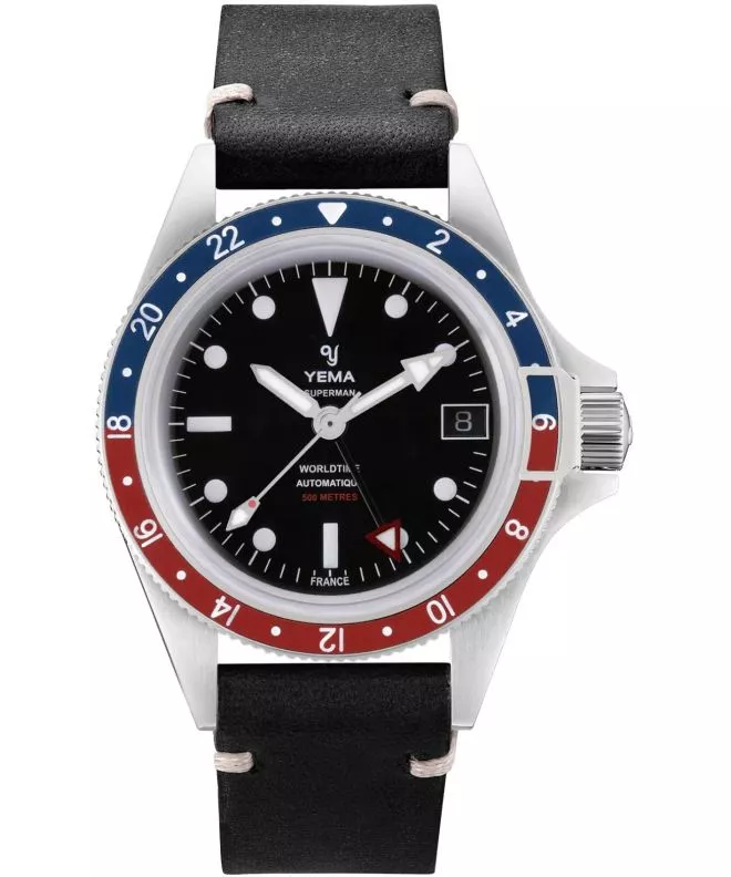 Часовник Мъжки Yema Superman 500 GMT Pepsi YGMT22B39-AA62S