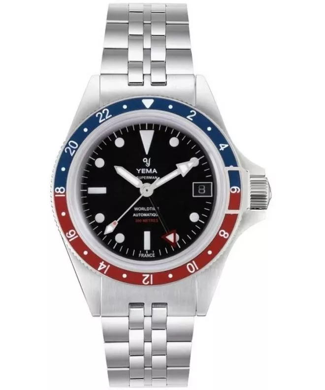 Часовник Мъжки Yema Superman 500 GMT Pepsi YGMT22B41-AMS