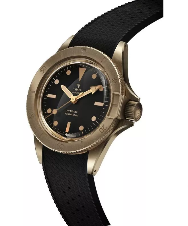 Часовник Мъжки Yema Superman Bronze CMM.10 Black Limited Edition 11.13.36.ZN.U6