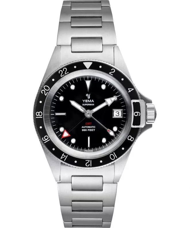 Часовник Мъжки Yema Superman GMT YSUPGMT2020A39-AMS