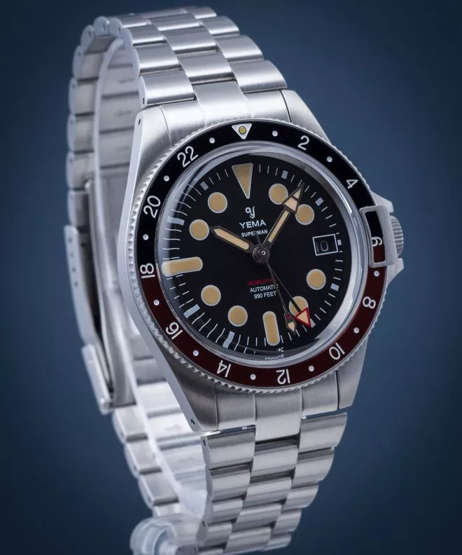 Часовник Мъжки Yema Superman Worldtime YGMT21B41-CMS