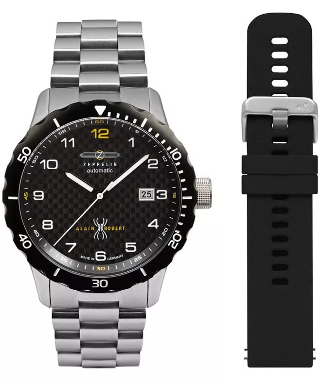 Часовник Мъжки Zeppelin Night Cruise Alain Robert Automatic Limited Edition 7266M-5-SET