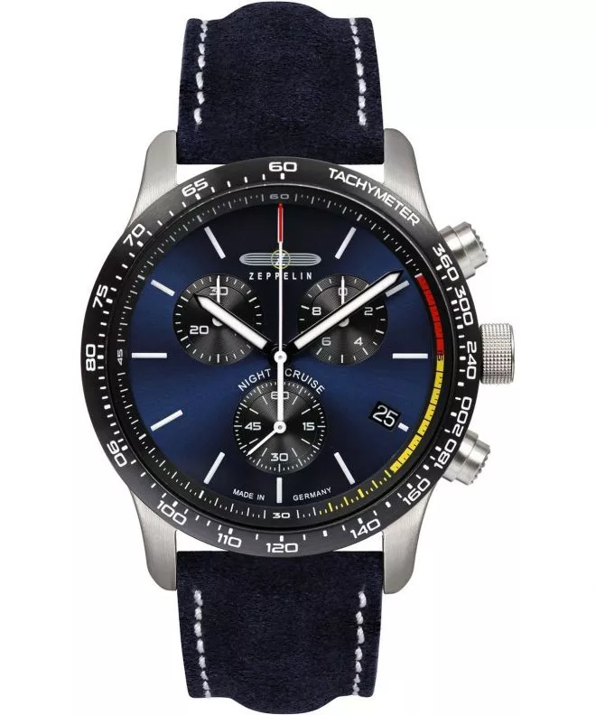 Часовник Мъжки Zeppelin Night Cruise Chronograph 7288-3