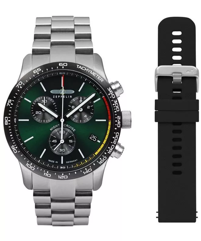 Часовник Мъжки Zeppelin Night Cruise Chronograph SET 7288M-4-SET