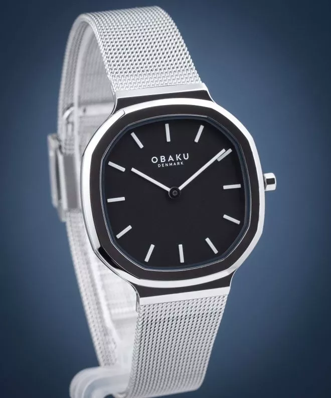Часовник Унисекс Obaku Oktant Lille Onyx V253LXCBMC