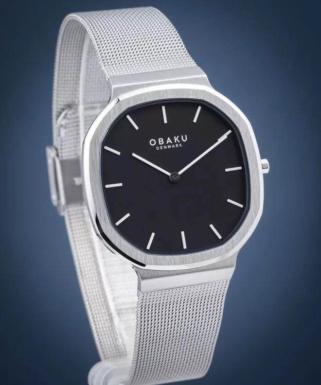 Часовник Унисекс Obaku Oktant Onyx V253GXCBMC