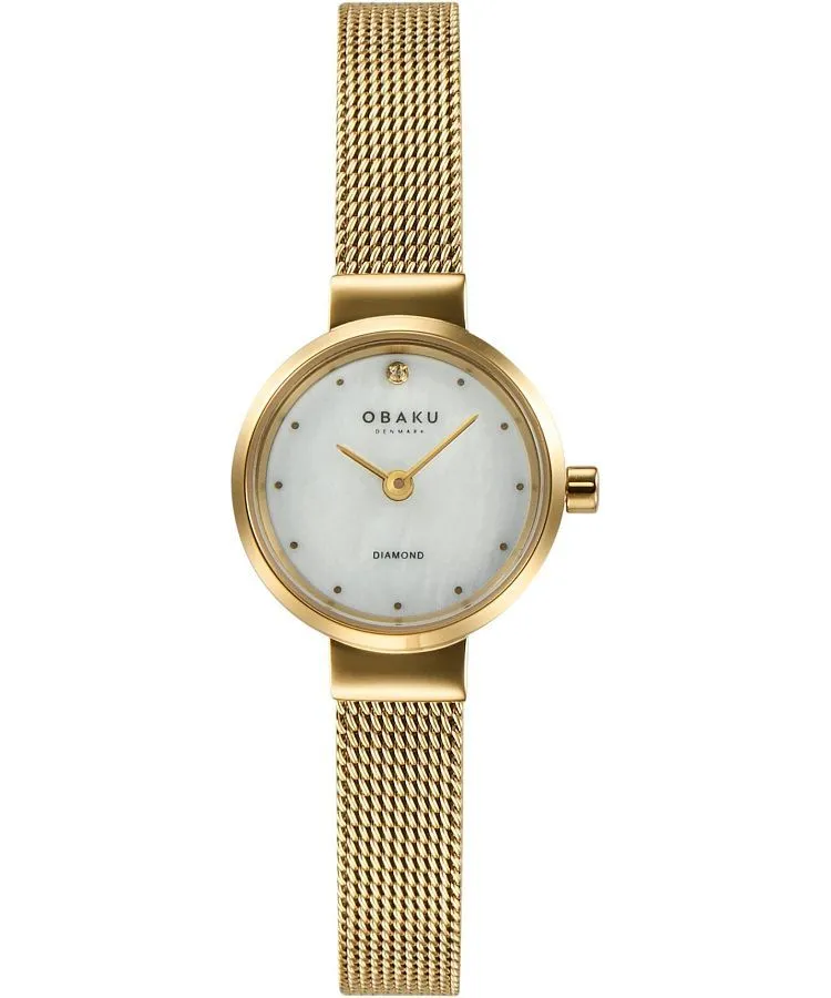 Часовник Дамски Obaku Denmark Diamond V313LXGWMG
