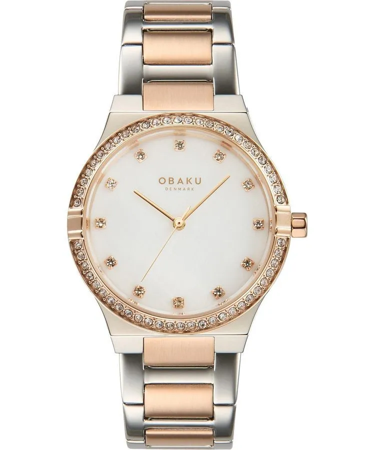 Часовник Дамски Obaku Denmark Diamond V317LEZWSH