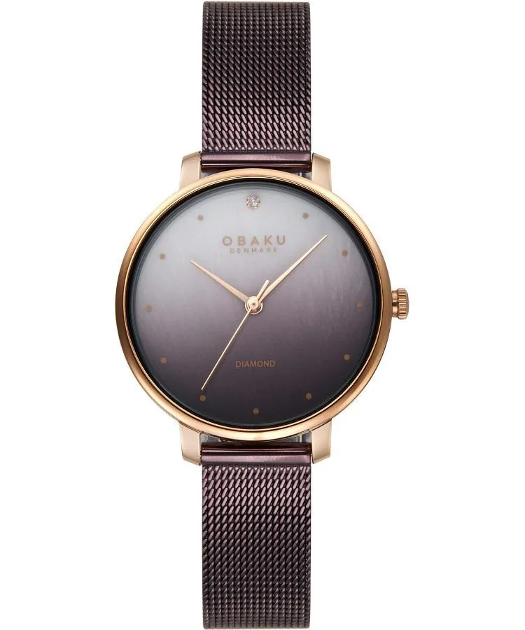 Часовник Дамски Obaku Denmark Diamond V320LXVZMN-DN