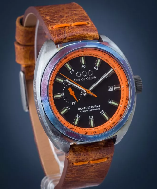 Часовник Унисекс Out of Order Torpedine Orange Automatic OOO.001-5.AR