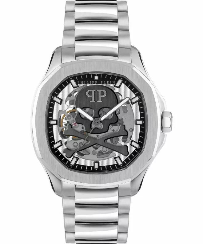Часовник Мъжки PHILIPP PLEIN Skeleton Automatic PWRAA0223