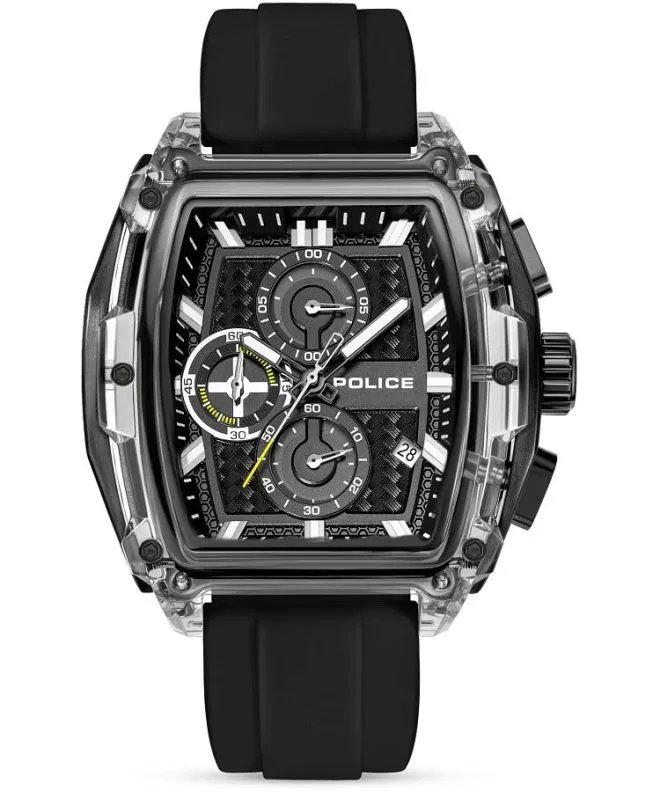 Часовник Мъжки Police Clout Tank Chronograph PEWGO00778X2