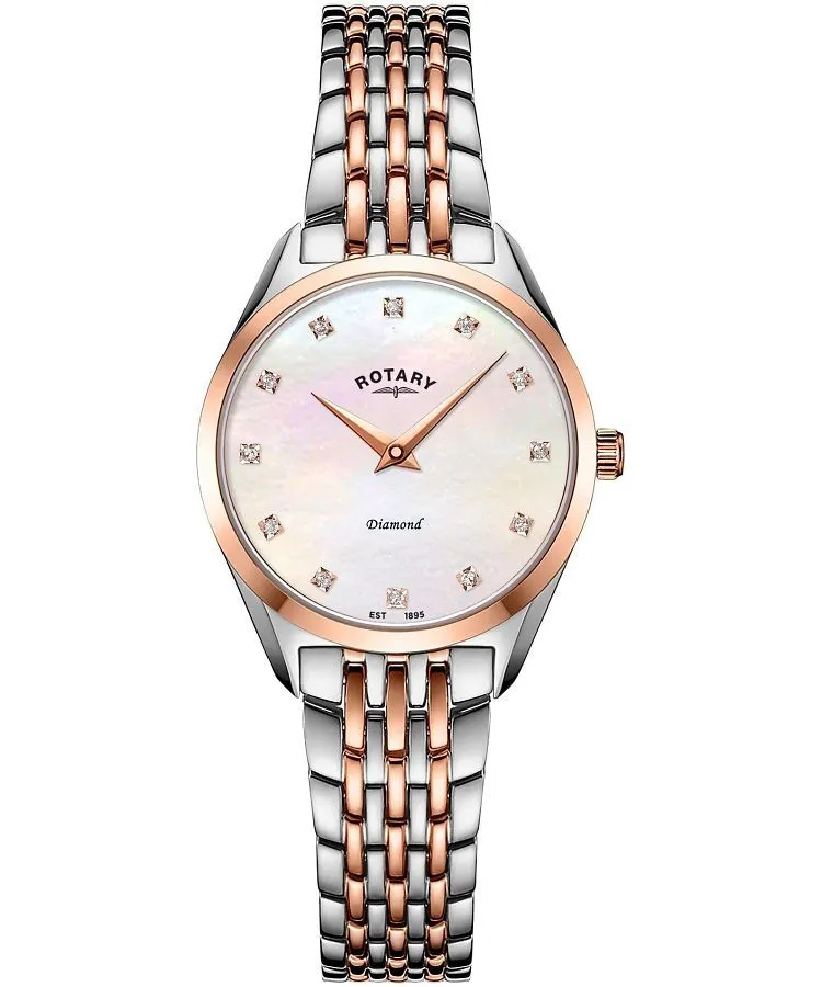 Часовник Дамски Rotary Ultra Slim Diamond LB08012/41/D