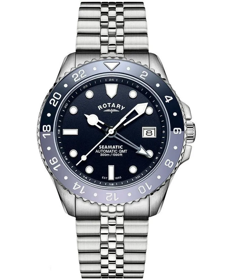 Часовник Мъжки Rotary Seamatic GMT Automatic RGB10005/04