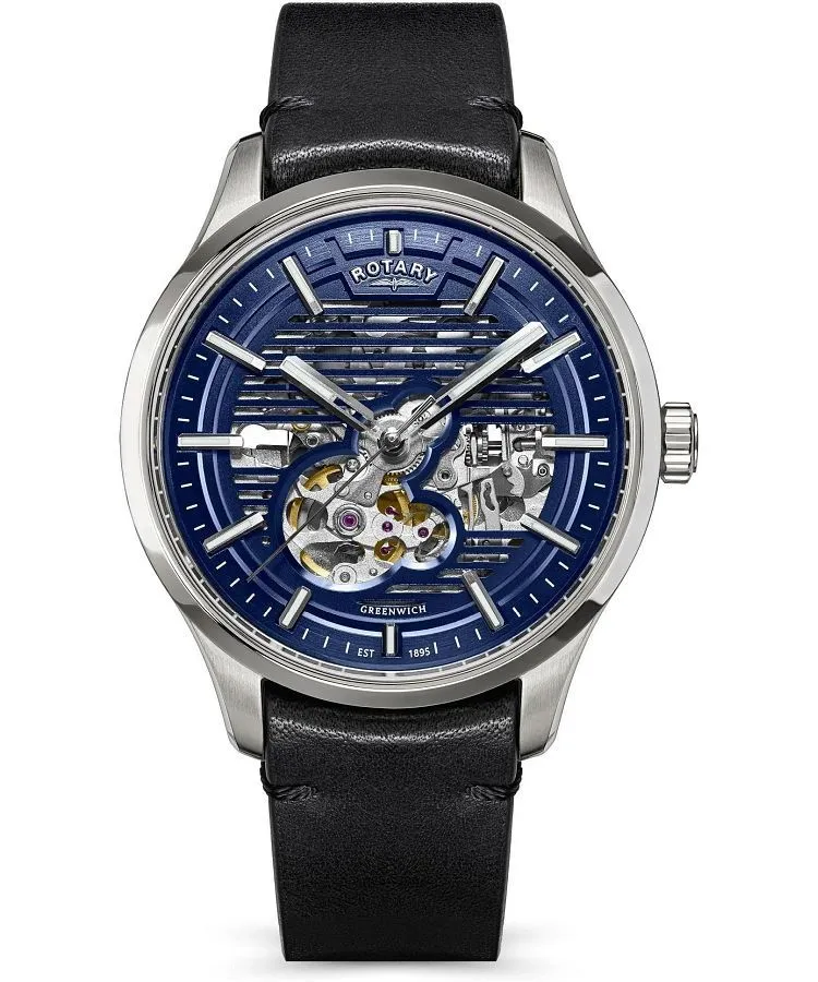 Часовник Мъжки Rotary Greenwich Automatic Skeleton RGS10077/05