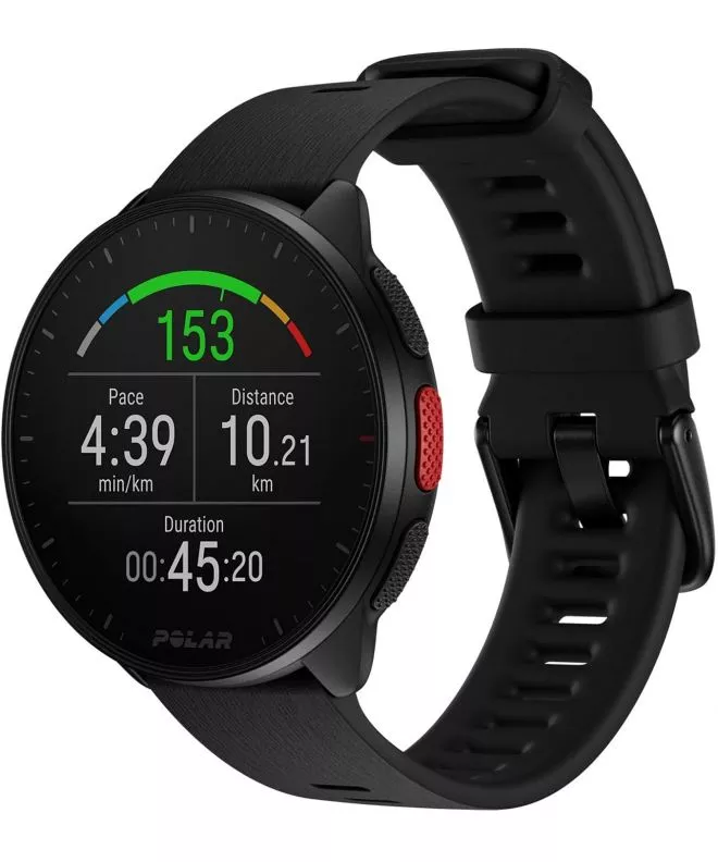 Спортен Часовник Унисекс Polar Pacer Night Black S-L 725882060446