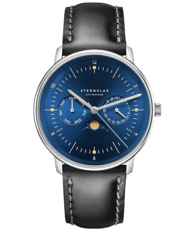Часовник Мъжки Sternglas Naos Moonphase S01-NM06-BR02