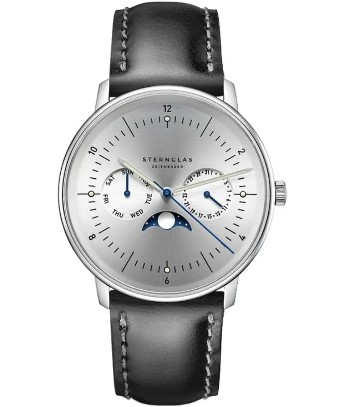 Часовник Мъжки Sternglas Naos Moonphase S01-NM52-BR02