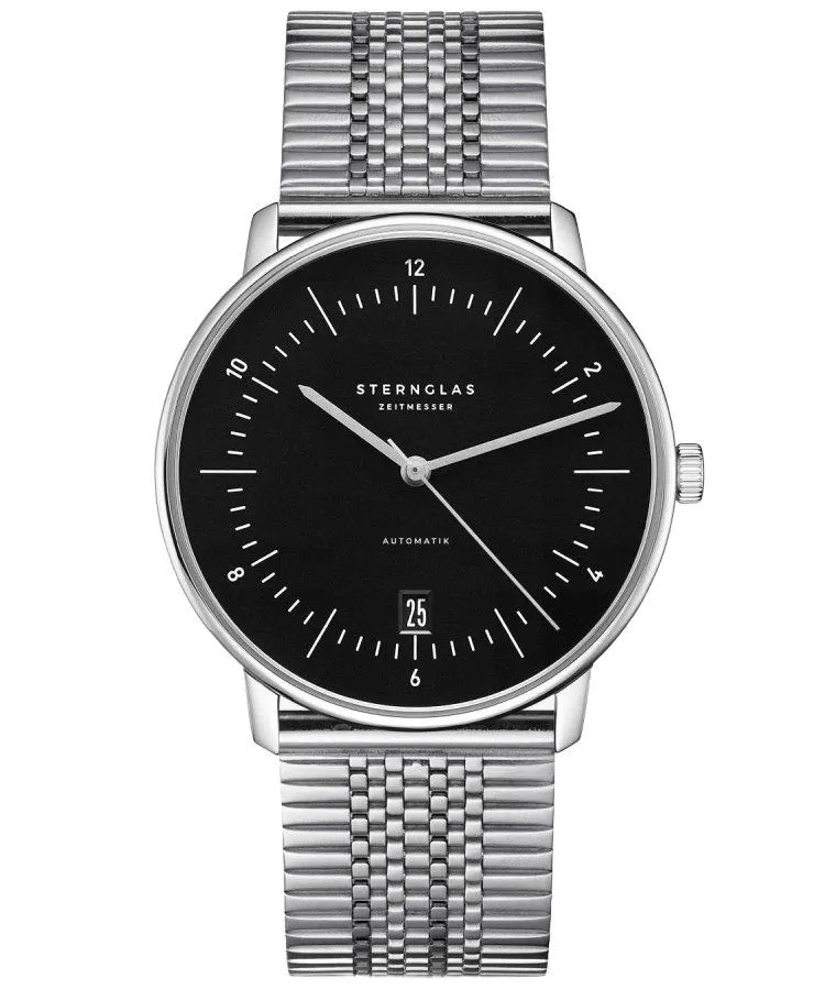 Часовник Мъжки Sternglas Naos Piano Black Automatic S02-NA53-ME08