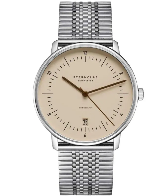 Часовник Мъжки Sternglas Naos Sand Brown Automatic S02-NA54-ME08