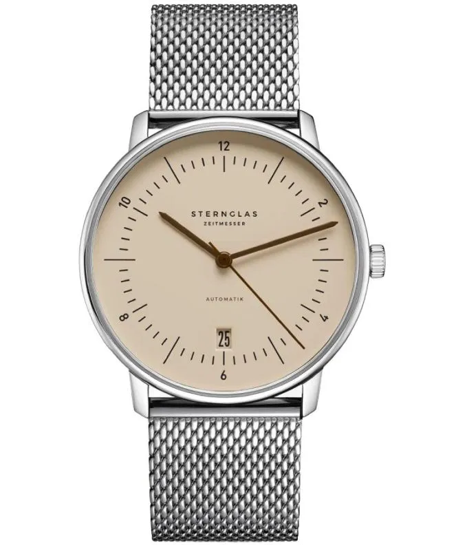 Часовник Мъжки Sternglas Naos Sand Brown Automatic S02-NA54-MI04