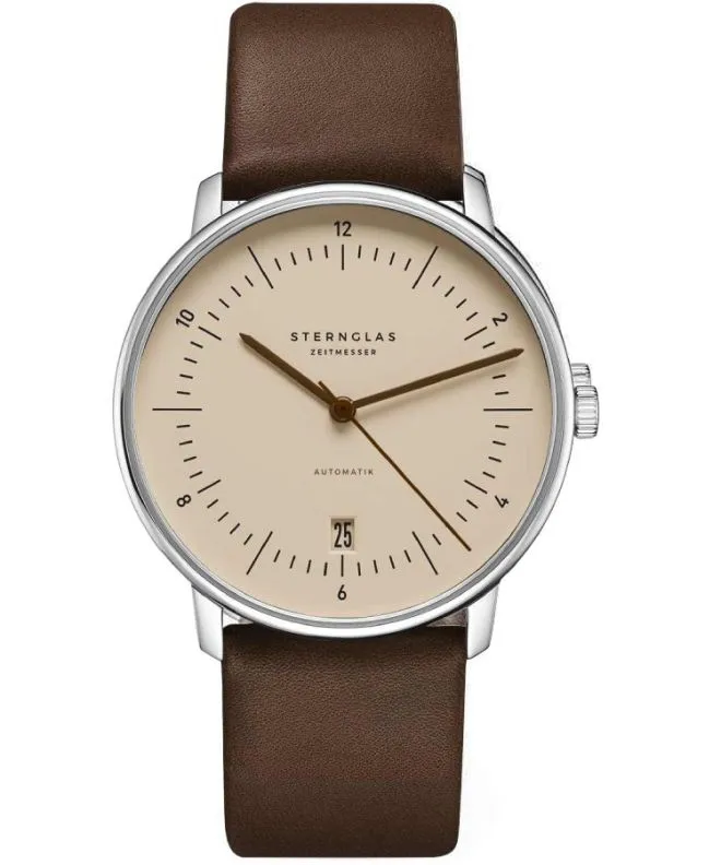 Часовник Мъжки Sternglas Naos Sand Brown Automatic S02-NA54-PR04