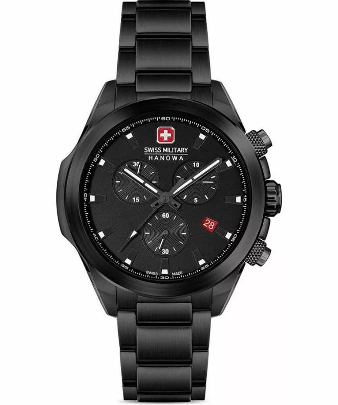 Часовник Мъжки Swiss Military Hanowa Chiroptera Night Vision Chronograph SMWGI0001930